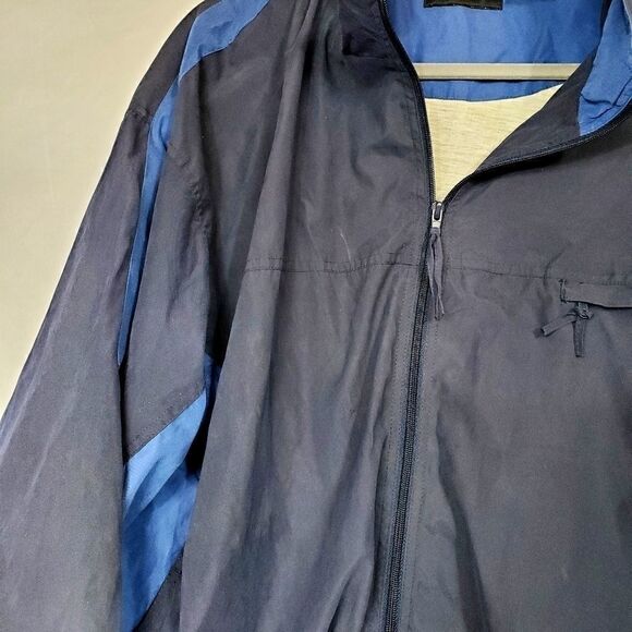 Men's Online Lightweight Navy Jacket XL - Picture 6 of 7